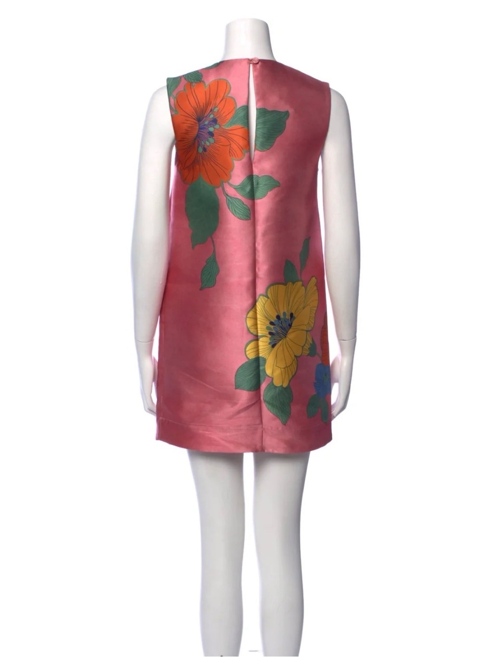 Alemais Pink Floral Shift Dress for Girls - Picture 2 of 3